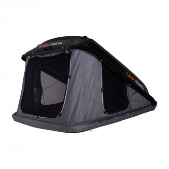 121 999 р. Багажный бокс-палатка Yuago Travel 2.0 (зима, 1000 л/230x160x35 см) на крышу Уаз Симбир (3162) (1997-2005) (Черный бокс, тент графит)  с доставкой в г. Чебоксары. Увеличить фотографию 3