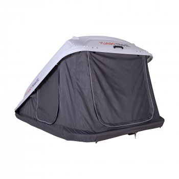 Багажный бокс-палатка Yuago Travel 2.0 (лето, 1000 л/230x160x35 см) на крышу Daewoo Tico (CL11) (1989-2004)