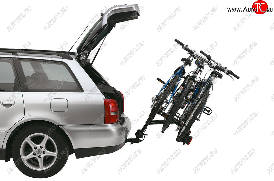 19 949 р. Велобагажник-платформа на фаркоп Thule RideOn FAW Besturn X40 D181 (2016-2022) (Для 3-х велосипедов)  с доставкой в г. Чебоксары
