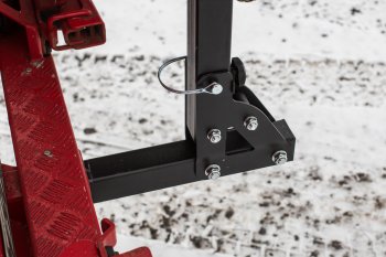 13 849 р. Велобагажник в квадрат для фаркопа РИФ Jetour X70 Plus (Китай) (2020-2025) (На 3 велосипеда)  с доставкой в г. Чебоксары. Увеличить фотографию 3