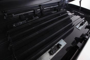 15 399 р. Бокс на крышу INMAX Space (460 л/1860x860x365 мм)   (Цвет: чёрный (глянец))  с доставкой в г. Чебоксары. Увеличить фотографию 4