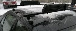 2 349 р. Крепление для 3 комплектов лыж или 2 сноубордов Amos Ski Lock 3 Audi A6 С4 седан (1994-1997) (Цвет: серебристый)  с доставкой в г. Чебоксары. Увеличить фотографию 3