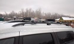 2 349 р. Крепление для 3 комплектов лыж или 2 сноубордов Amos Ski Lock 3 Audi A6 С4 седан (1994-1997) (Цвет: серебристый)  с доставкой в г. Чебоксары. Увеличить фотографию 5