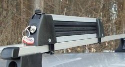 2 349 р. Крепление для 3 комплектов лыж или 2 сноубордов Amos Ski Lock 3 Audi A6 С4 седан (1994-1997) (Цвет: серебристый)  с доставкой в г. Чебоксары. Увеличить фотографию 8