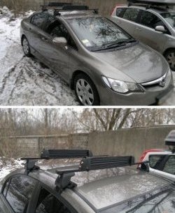2 449 р. Крепление 5 комплектов лыж или 4 сноубордов Amos Ski Lock 5 Audi A6 С4 седан (1994-1997)  с доставкой в г. Чебоксары. Увеличить фотографию 5