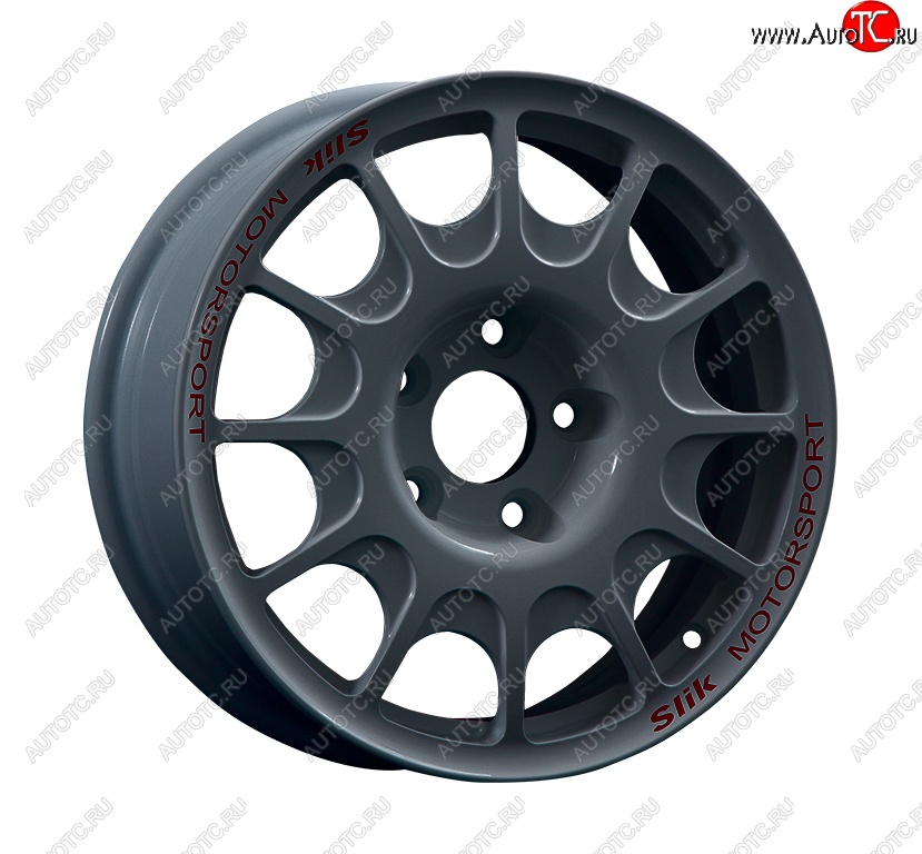 23 799 р. Кованый диск Slik Classic Sport L-1844S 5.5x15   (Графит глянцевый (GM))  с доставкой в г. Чебоксары