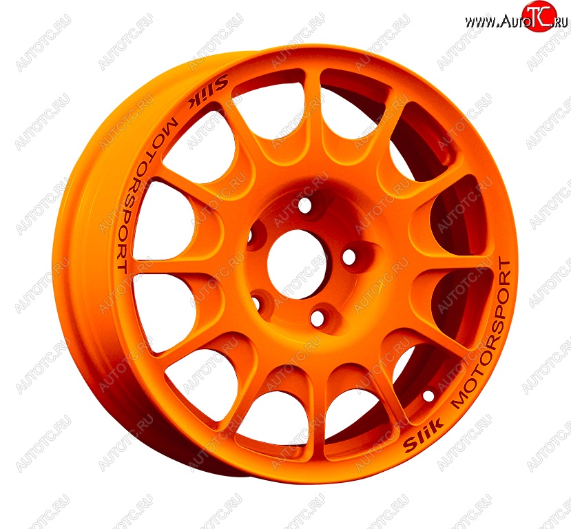 23 799 р. Кованый диск Slik Classic Sport L-1844S 5.5x15   (Ярко оранжевый (ORANGE))  с доставкой в г. Чебоксары