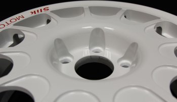 23 799 р. Кованый диск Slik Classic Sport L-1844S 6.5x15   (Графит матовый (GRF2))  с доставкой в г. Чебоксары. Увеличить фотографию 2