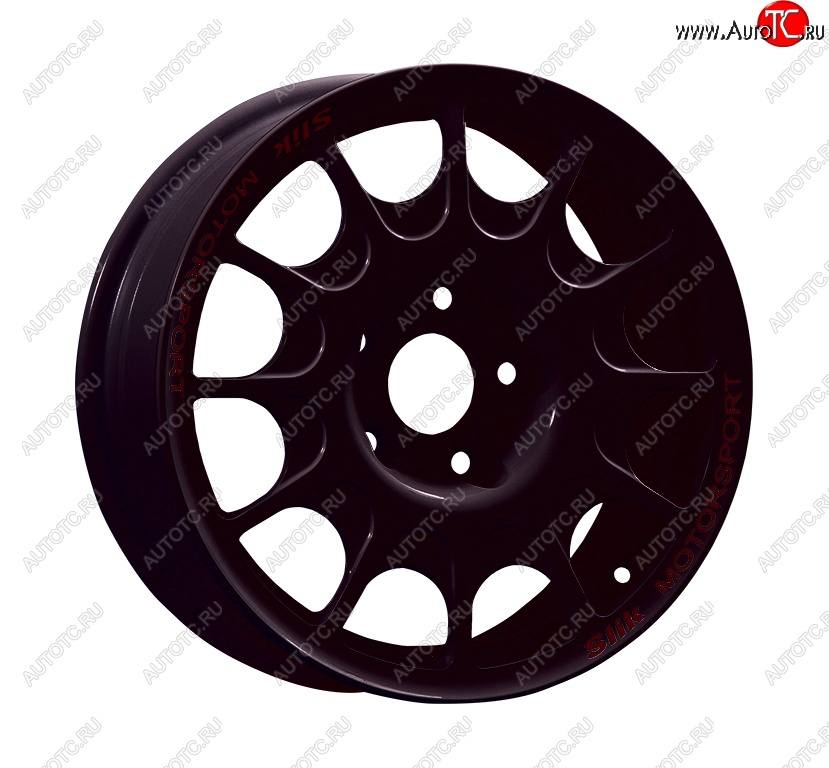 23 799 р. Кованый диск Slik Classic Sport L-1844S 6.5x15   (Черный глянцевый (BK))  с доставкой в г. Чебоксары