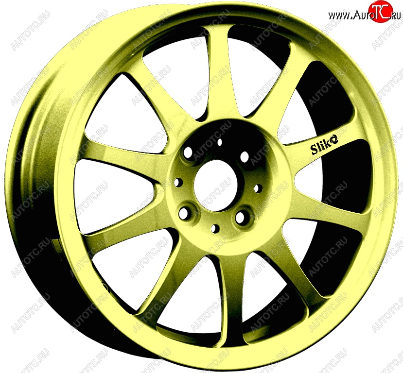 14 899 р. Кованый диск Slik Classic Sport L-5411S 6.0x15   (Золотой (G))  с доставкой в г. Чебоксары
