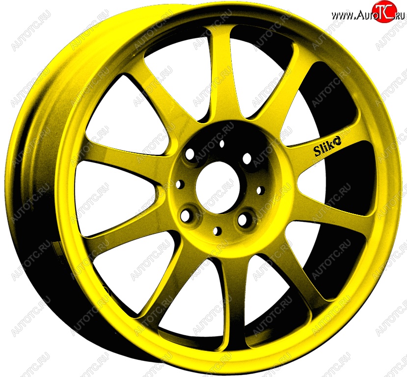 14 899 р. Кованый диск Slik Classic Sport L-5411S 6.0x15   (Candy ярко-желтый (Candy YELLOW))  с доставкой в г. Чебоксары