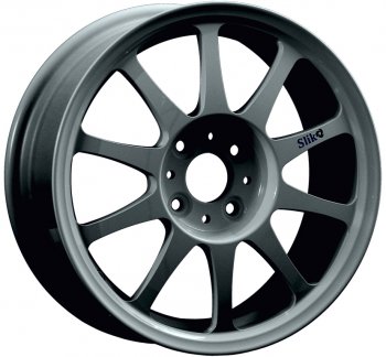 14 899 р. Кованый диск Slik Classic Sport L-5411S 6.0x15   (Графит матовый (GRF2))  с доставкой в г. Чебоксары. Увеличить фотографию 2