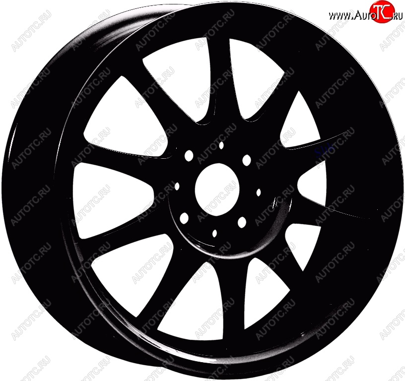 14 899 р. Кованый диск Slik Classic Sport L-5411S 6.0x15   (Черный глянцевый (BK))  с доставкой в г. Чебоксары