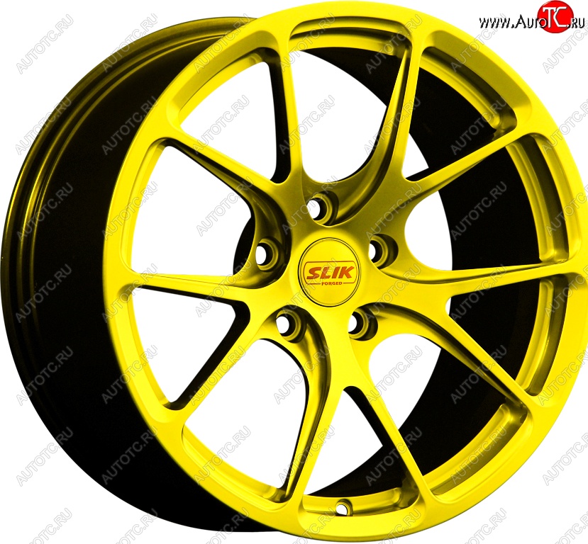 17 799 р. Кованый диск Slik TuningPro L-754 9.0x17   (Candy ярко-желтый (Candy YELLOW))  с доставкой в г. Чебоксары