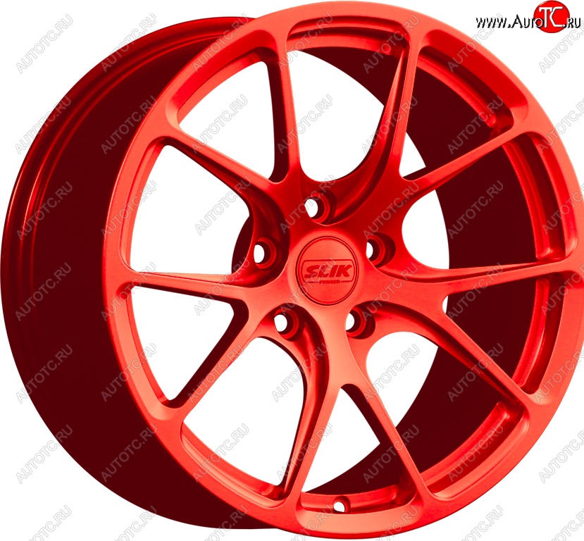 17 799 р. Кованый диск Slik TuningPro L-754 9.0x17   (RAL 3026 ярко алый (3026))  с доставкой в г. Чебоксары