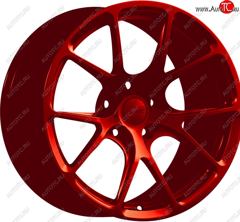 17 799 р. Кованый диск Slik TuningPro L-754 9.0x17   (Candy алый)  с доставкой в г. Чебоксары