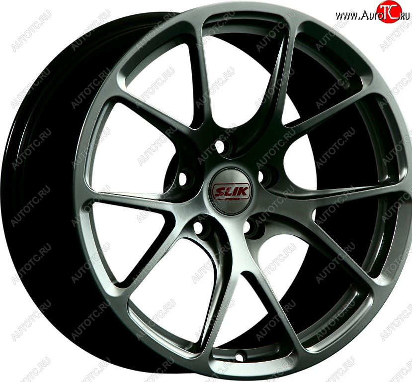 17 890 р. Кованый диск Slik TuningPro L-754 9.0x17   (Темный хром (DC))  с доставкой в г. Чебоксары
