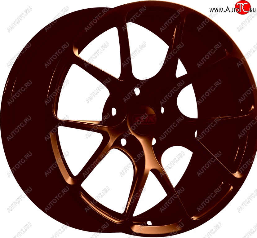 17 890 р. Кованый диск Slik TuningPro L-754 9.0x17   (Коньячная бронза глянец (BRZCGN))  с доставкой в г. Чебоксары