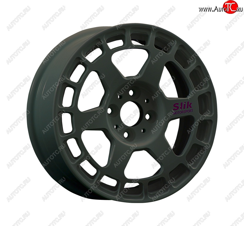 7 540 р. Кованый диск Slik Classic Sport L-151S 6.5x15   (Графит глянцевый (GM))  с доставкой в г. Чебоксары