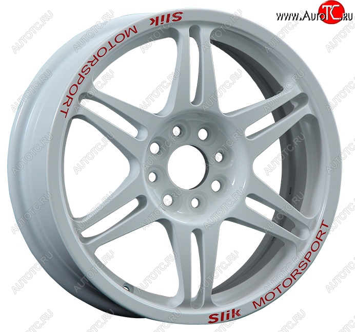 14 199 р. Кованый диск Slik Classic Sport L-152S 5.5x15   (Белый (W))  с доставкой в г. Чебоксары