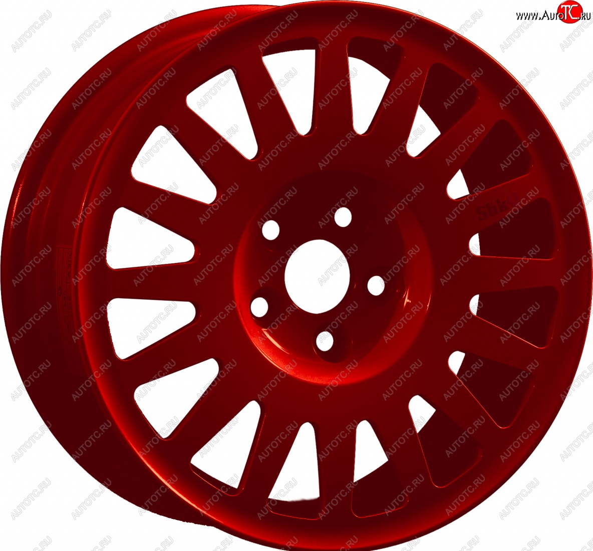 15 599 р. Кованый диск Slik Classic Sport L-1823S 6.5x15   (Candy алый)  с доставкой в г. Чебоксары