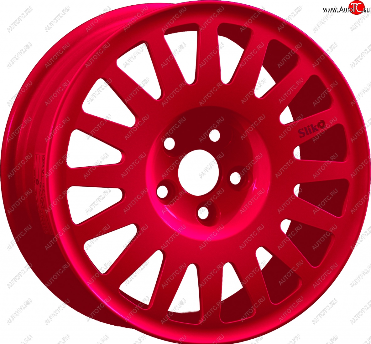 15 599 р. Кованый диск Slik Classic Sport L-1823S 6.5x15   (Candy рубиновый (Candy RUBIN))  с доставкой в г. Чебоксары
