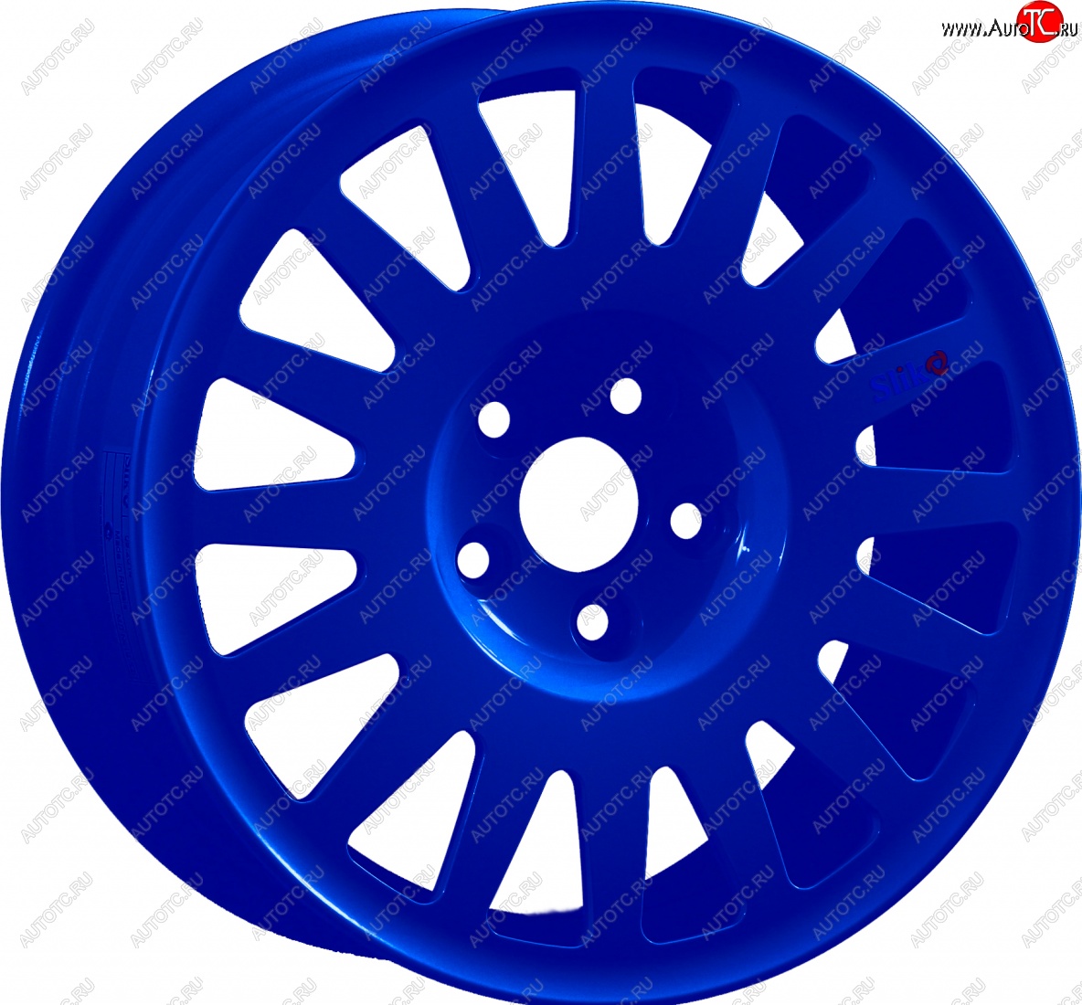 15 599 р. Кованый диск Slik Classic Sport L-1823S 6.5x15   (Candy синий (Candy BLUE))  с доставкой в г. Чебоксары