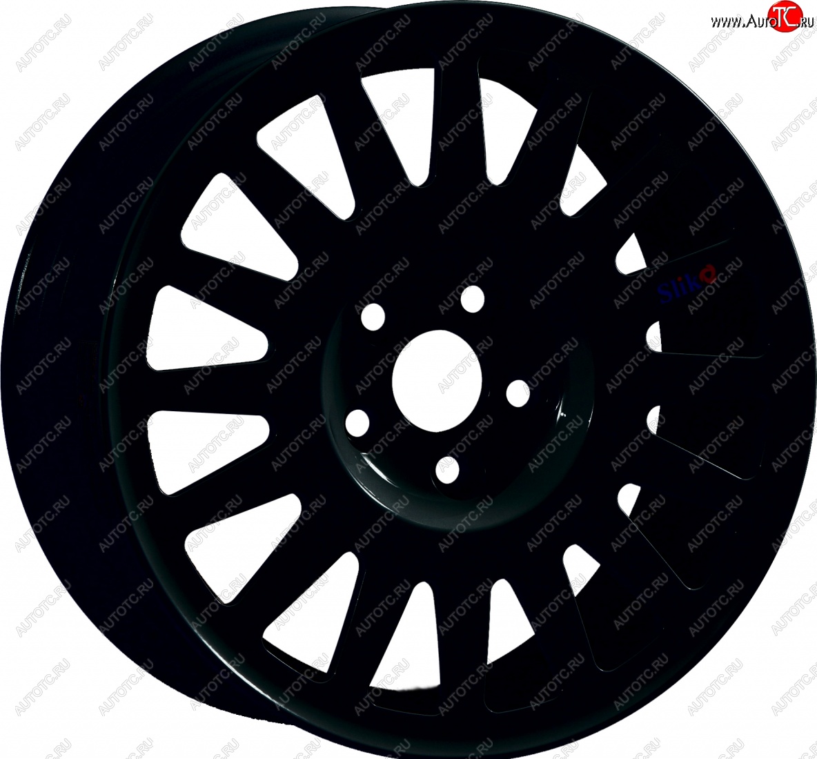 15 599 р. Кованый диск Slik Classic Sport L-1823S 6.5x15   (Черный глянцевый (BK))  с доставкой в г. Чебоксары