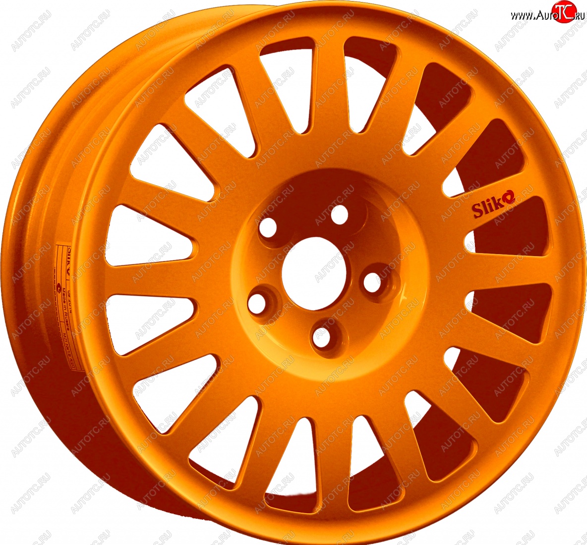 15 599 р. Кованый диск Slik Classic Sport L-1823S 6.5x15   (Candy медно-оранжевый матовый)  с доставкой в г. Чебоксары