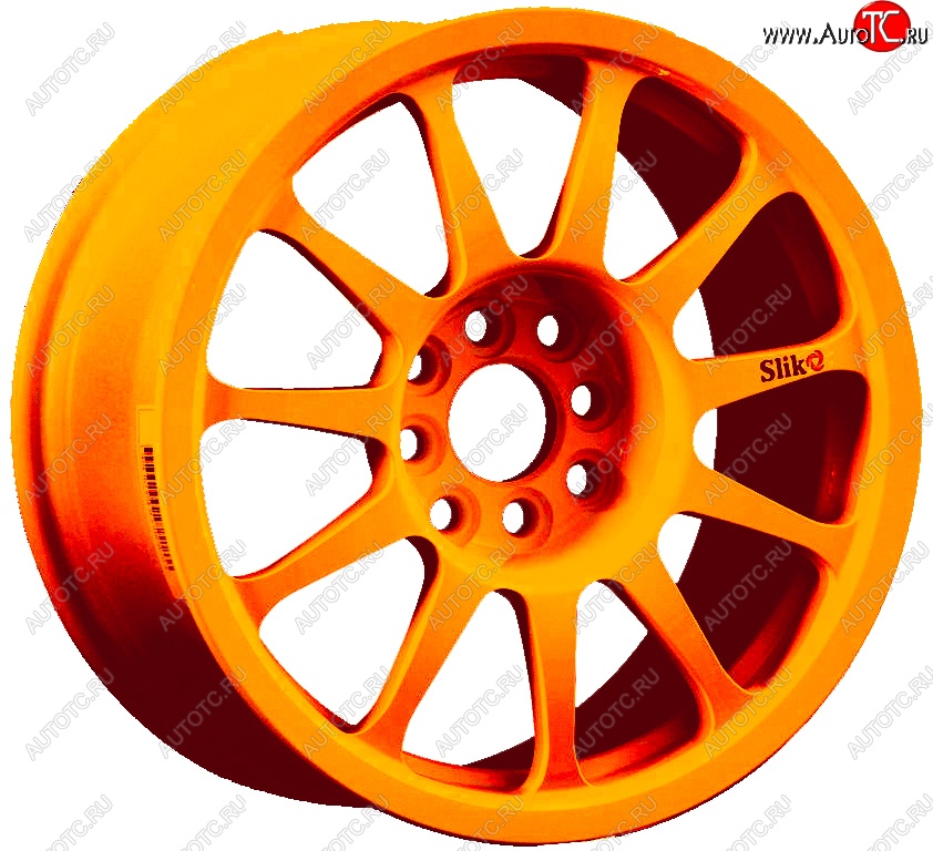 24 899 р. Кованый диск Slik Classic Sport L-1837S 7.0x15   (Ярко оранжевый (ORANGE))  с доставкой в г. Чебоксары