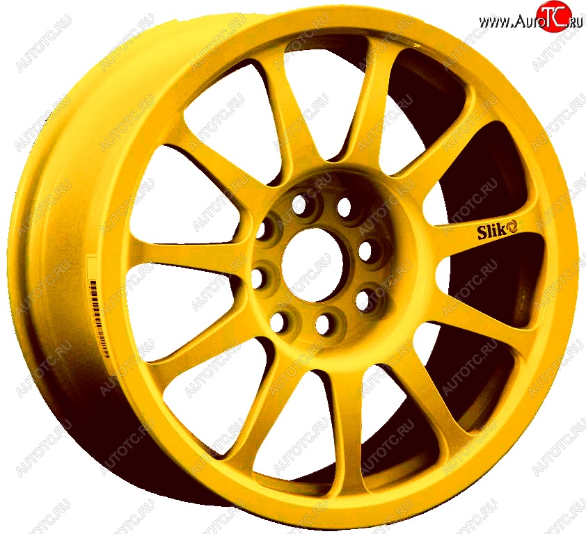24 899 р. Кованый диск Slik Classic Sport L-1837S 7.0x15   (Ярко желтый RAL1021 (YELLOW))  с доставкой в г. Чебоксары