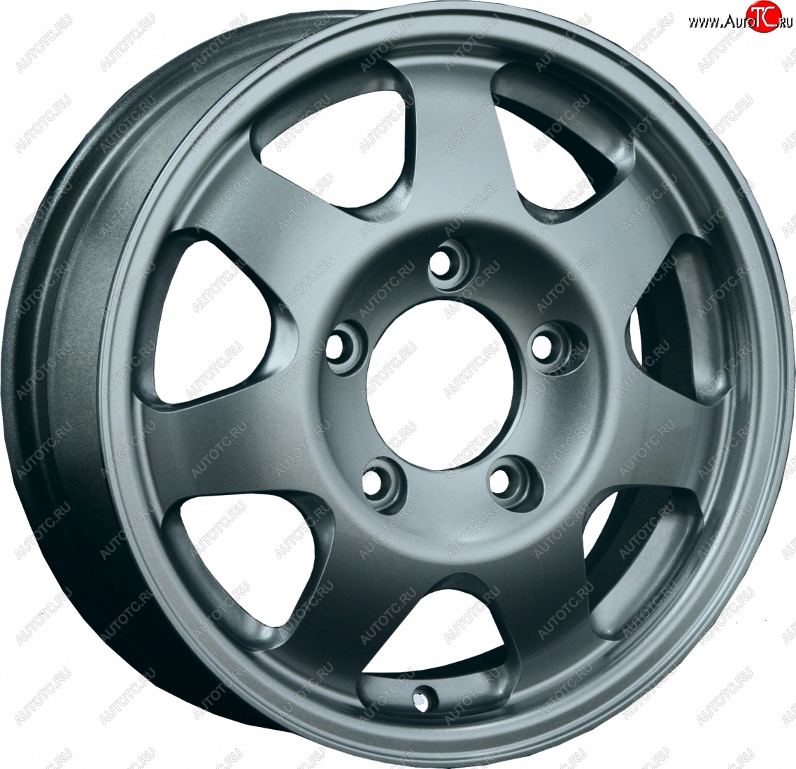 18 999 р. Кованый диск Slik Classic Sport L-25 5.5x16   (Графит матовый (GRF2))  с доставкой в г. Чебоксары