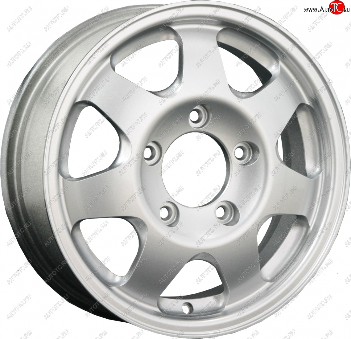 18 999 р. Кованый диск Slik Classic Sport L-25 5.5x16   (Ярко блестящее серебро (HPB))  с доставкой в г. Чебоксары
