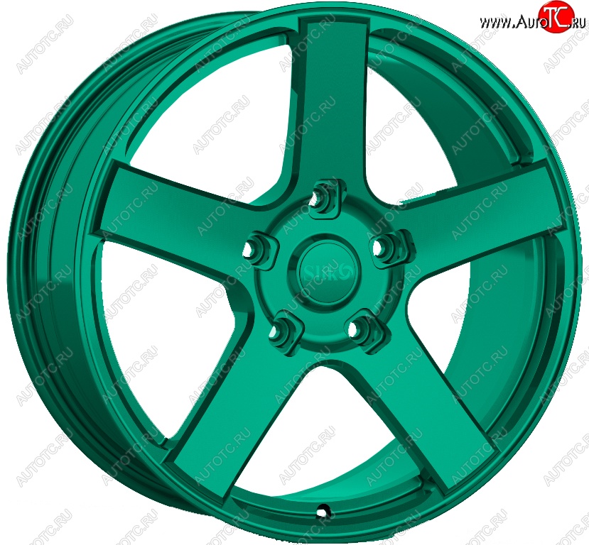 60 999 р. Кованый диск Slik PREMIUM L-607 10.0x20   (Candy изумрудно-зеленый (Candy Green))  с доставкой в г. Чебоксары
