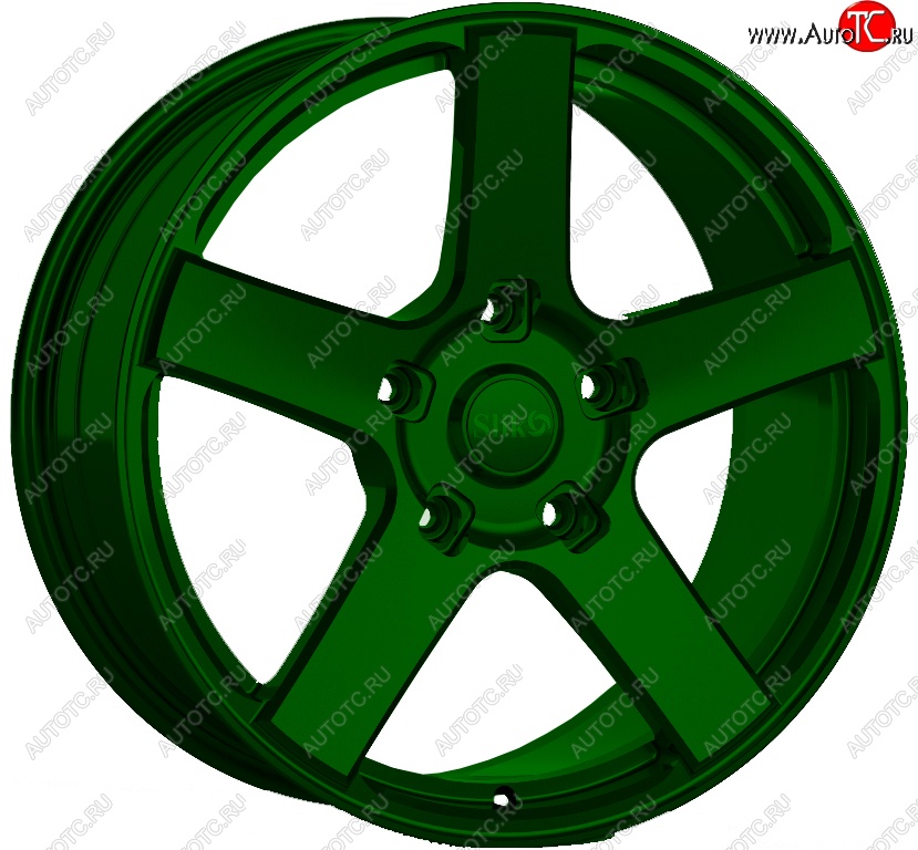 60 999 р. Кованый диск Slik PREMIUM L-607 10.0x20   (Зеленый (GREEEN))  с доставкой в г. Чебоксары