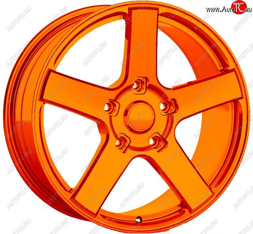 60 999 р. Кованый диск Slik PREMIUM L-607 10.0x20   (Ярко оранжевый (ORANGE))  с доставкой в г. Чебоксары