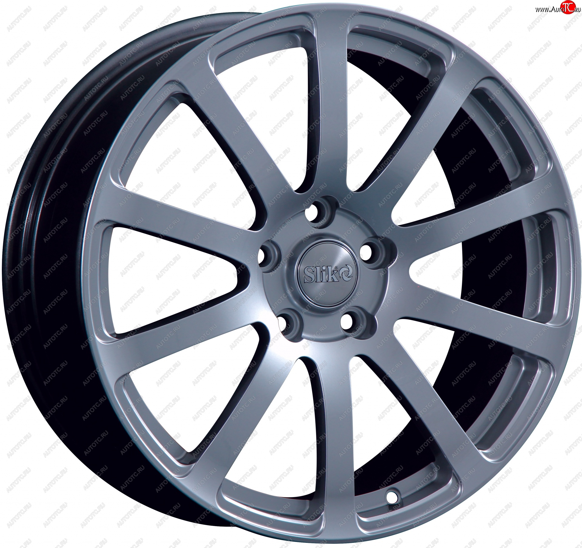 22 299 р. Кованый диск Slik PREMIUM L-812 8.5x18   (Графит матовый (GRF2))  с доставкой в г. Чебоксары