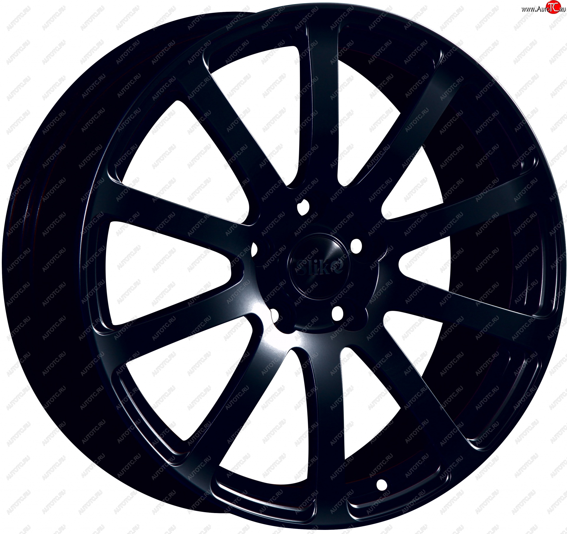 22 299 р. Кованый диск Slik PREMIUM L-812 8.5x18   (Черный матовый (MB))  с доставкой в г. Чебоксары