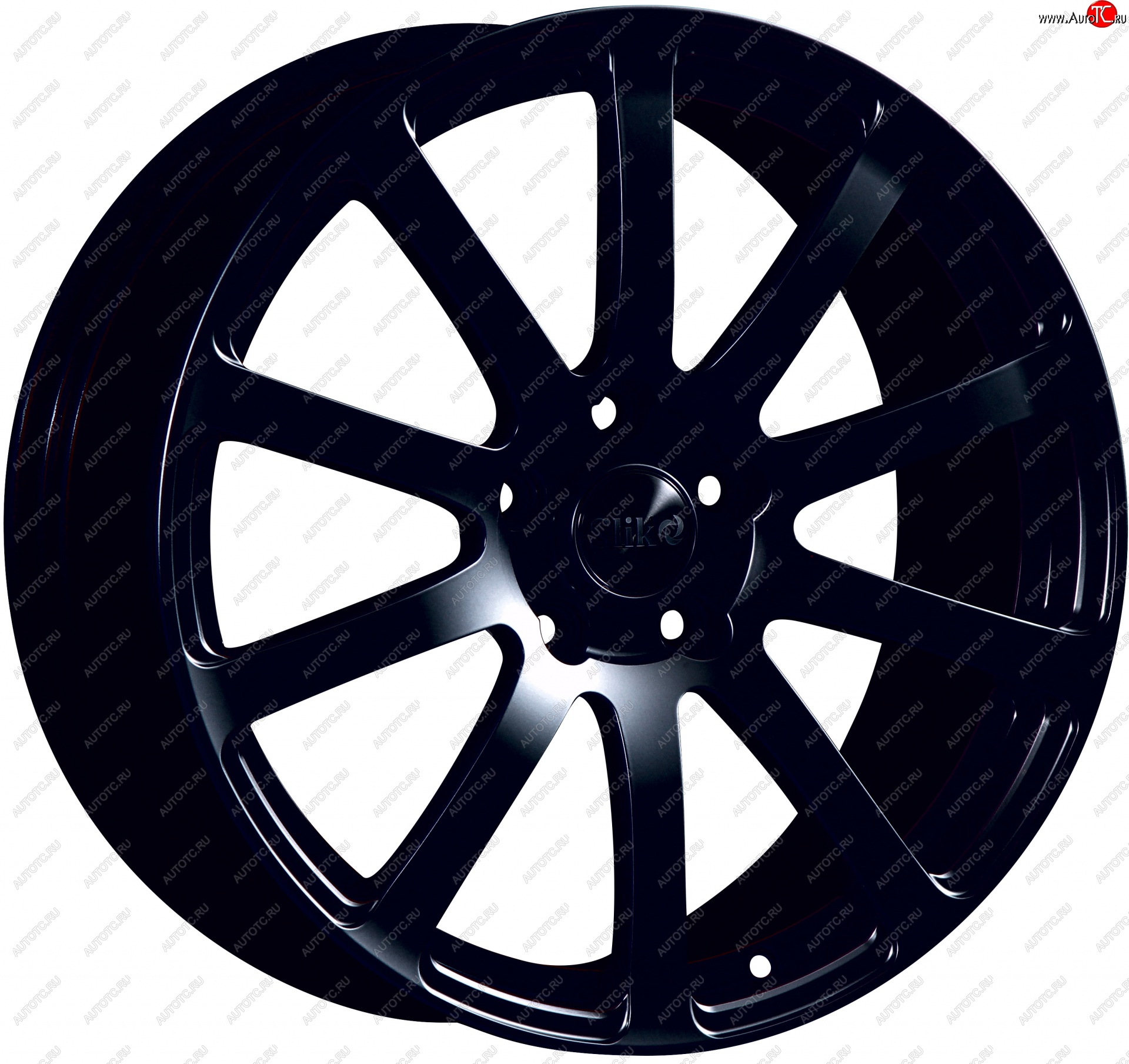 22 299 р. Кованый диск Slik PREMIUM L-812 8.5x18   (Черный глянцевый (BK))  с доставкой в г. Чебоксары