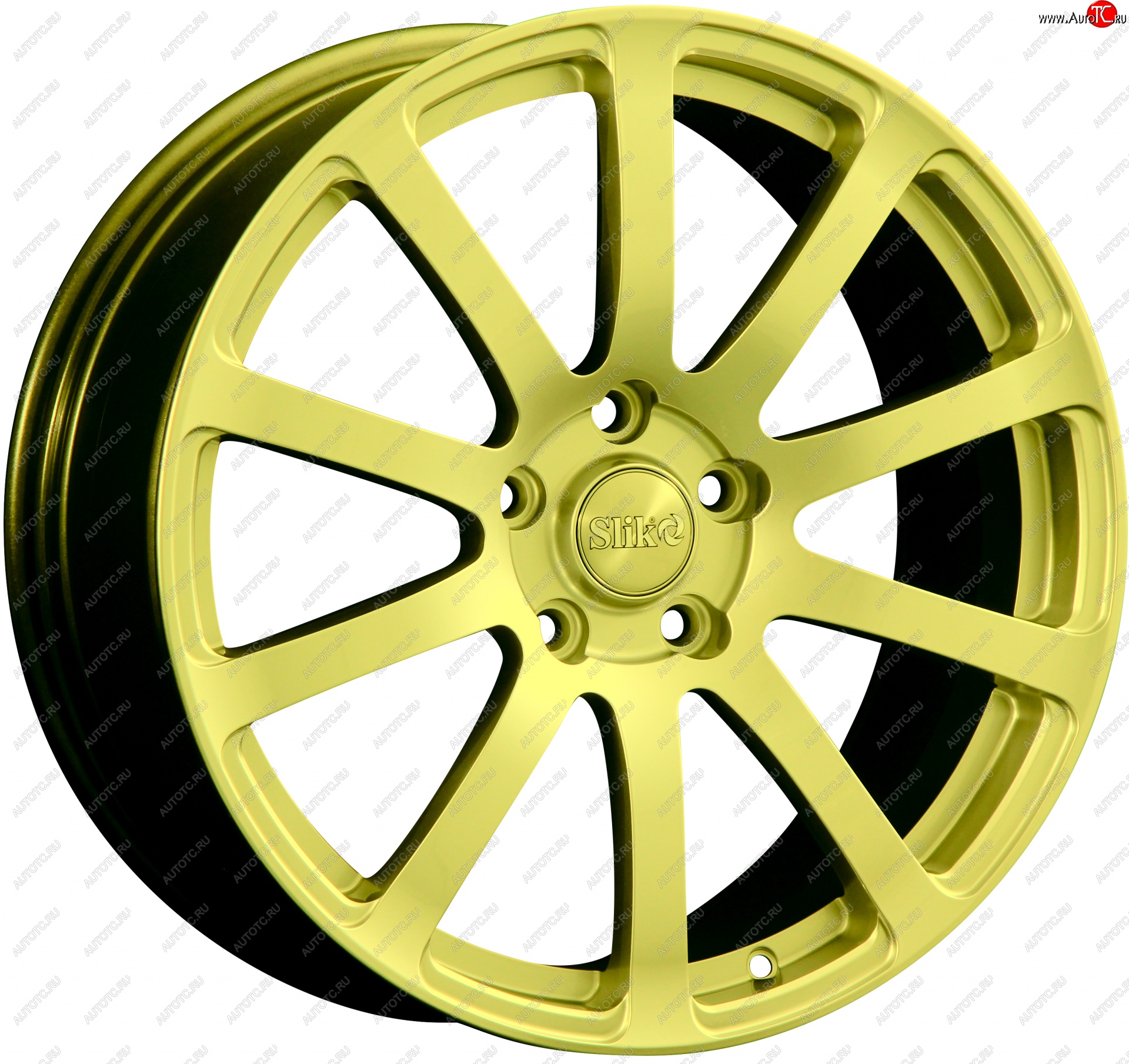 22 299 р. Кованый диск Slik PREMIUM L-812 8.5x18   (Золотой (G))  с доставкой в г. Чебоксары