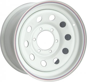 Штампованый диск OFF-ROAD Wheels (стальной усиленный, круг - белый). 7.0 x 16 Toyota Hiace XH10 (Европа) рестайлинг (2006-2011) 6x139.7xDIA110.0xET30.0