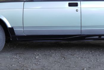969 р. Пороги накладки Autodemic Полуарка с сеткой Лада 2105 (1979-2010) (Текстурная поверхность)  с доставкой в г. Чебоксары. Увеличить фотографию 6