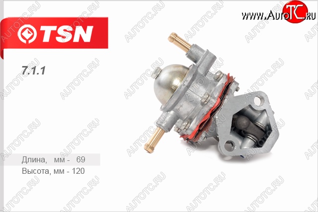 3 399 р. Бензонасос TSN Лада 2106 (1975-2005)  с доставкой в г. Чебоксары