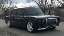 4 389 р. Передний бампер Я-робот  Лада 2103 - 2106 (Неокрашенный)  с доставкой в г. Чебоксары. Увеличить фотографию 3
