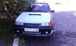 6 199 р. Пластиковый капот Авторитет  Лада 2108 - 21099 (Неокрашенный)  с доставкой в г. Чебоксары. Увеличить фотографию 3