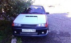 6 199 р. Пластиковый капот Авторитет  Лада 2108 - 21099 (Неокрашенный)  с доставкой в г. Чебоксары. Увеличить фотографию 2