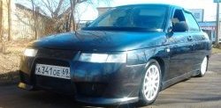 4 349 р. Передний бампер Робот-Стайл Лада 2110 седан (1995-2007) (Неокрашенный)  с доставкой в г. Чебоксары. Увеличить фотографию 2