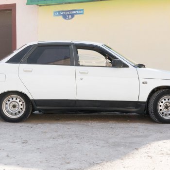 839 р. Пороги накладки Катран Autodemic Лада 2110 седан (1995-2007)  с доставкой в г. Чебоксары. Увеличить фотографию 8