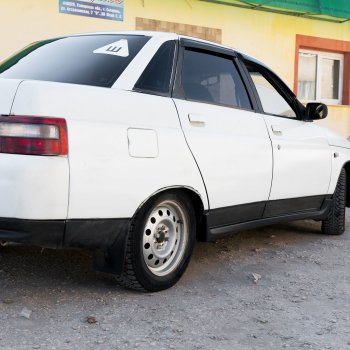 839 р. Пороги накладки Катран Autodemic Лада 2110 седан (1995-2007)  с доставкой в г. Чебоксары. Увеличить фотографию 7