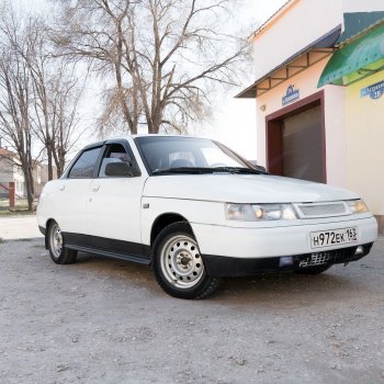 679 р. Пороги накладки Лапша Autodemic Лада 2110 седан (1995-2007)  с доставкой в г. Чебоксары. Увеличить фотографию 8